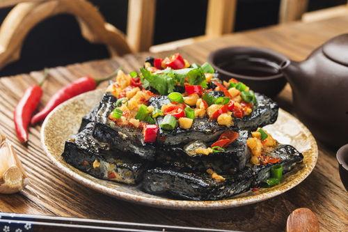 臭豆腐吃瓜视频素材下载